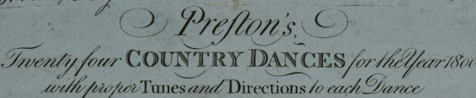 Preston's 1800 banner image